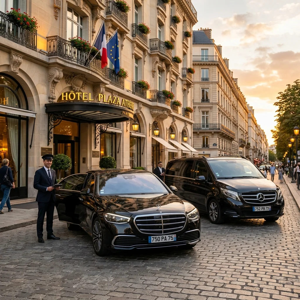 Luxury Mercedes-Benz Fleet in Paris